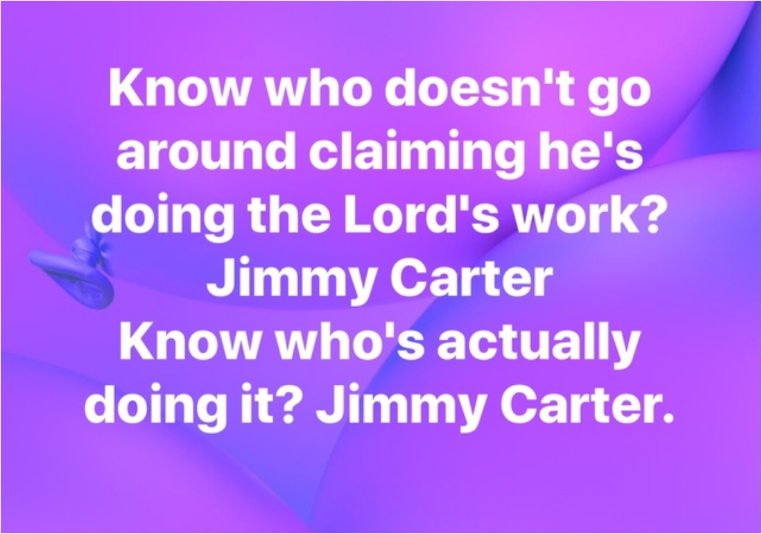 He is a role model for all humanity