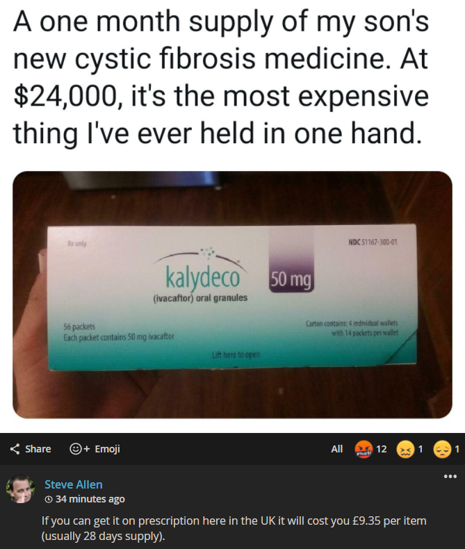 what a difference universal healthcare would make in the lives of nearly everybody in the U.S.