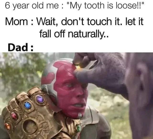 My tooth in childhood !!