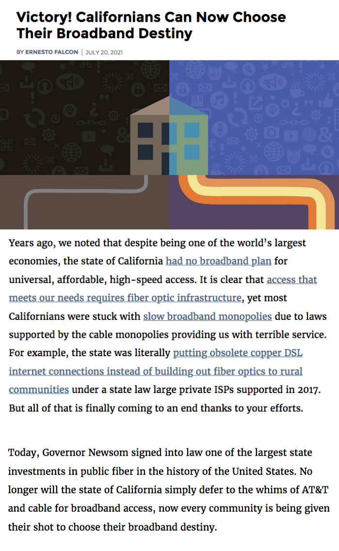 On The Eve Of Big ISP's Destruction