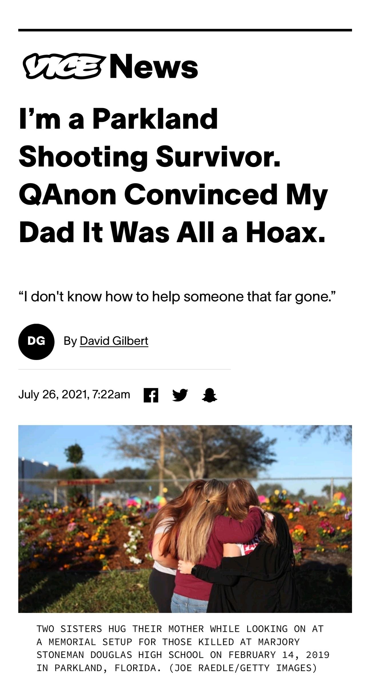 So many are dealing with family that have lost their minds