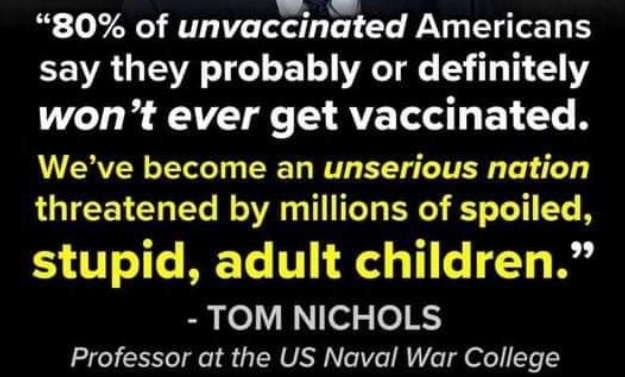 Failing to get Covid under control is a cudgel the republicans will use going into the mid-terms.