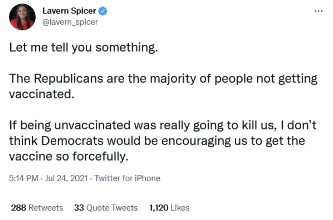 Thinking everyone else is as shitty as she is