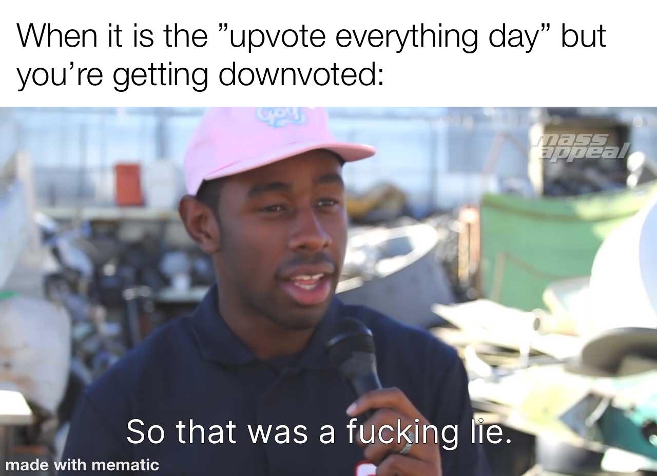 Everything is a lie&hellip;.￼