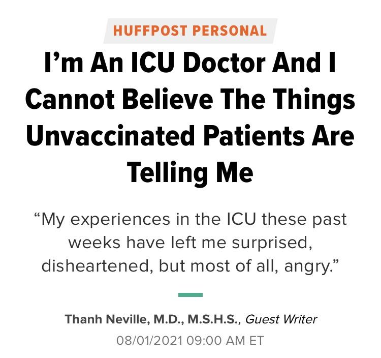 An ICU Doctor&rsquo;s Realization