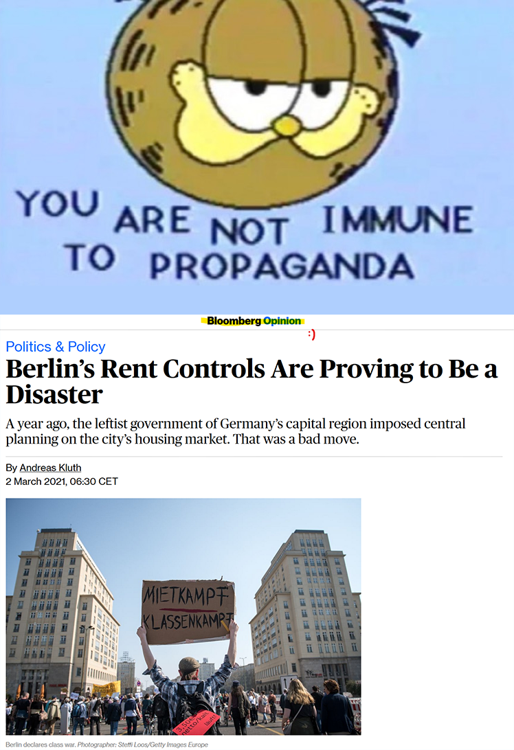 Remember, Bloomberg news is propaganda