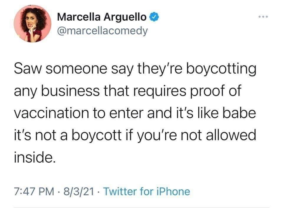 We must not give into the thinkers!