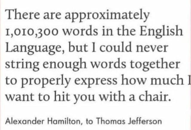Hamilton v Jefferson