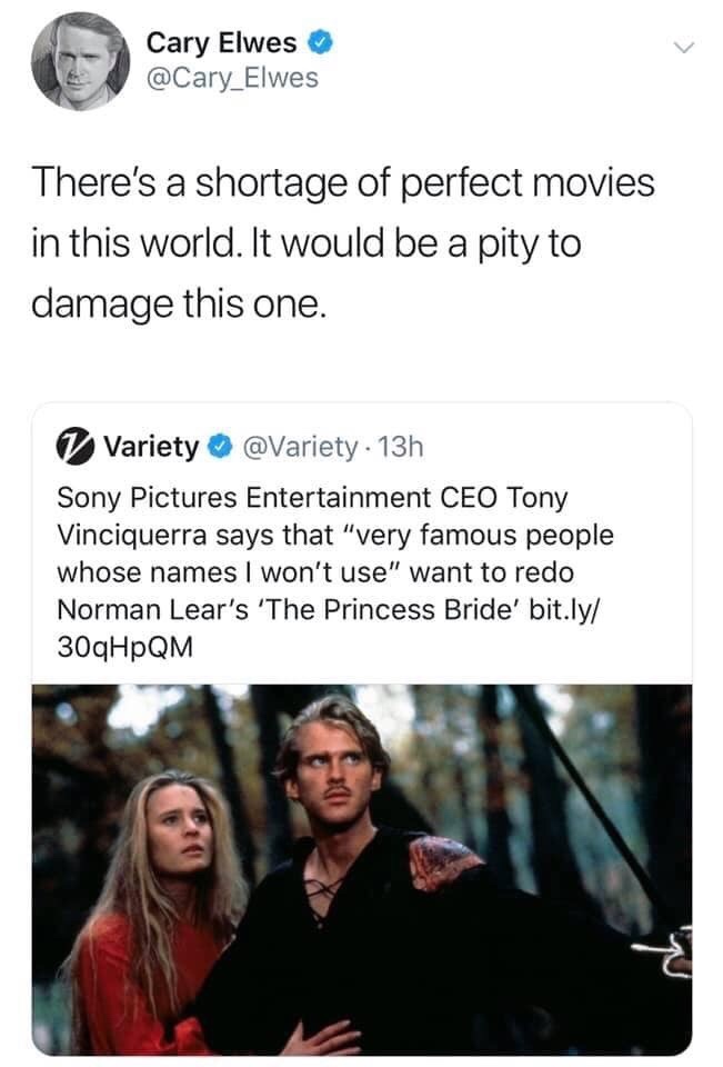 I guess they didn't listen to him