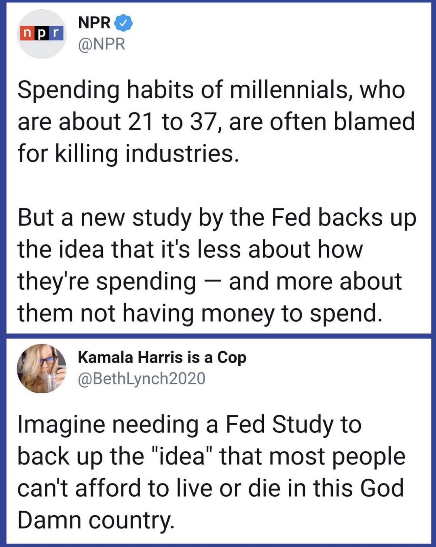 Talking about studying the obvious.