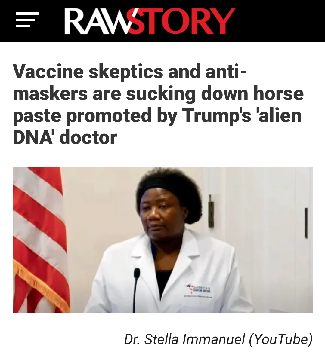 It's only a matter of time until they break out the Flavor Aid...