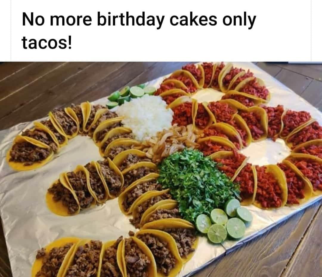 It's my cake day you filthy animals! So enjoy some randomness. In this post there's words of wisdom, memes for laughter, tacos, cake, food, cats and drinks. Take your pick and celebrate.