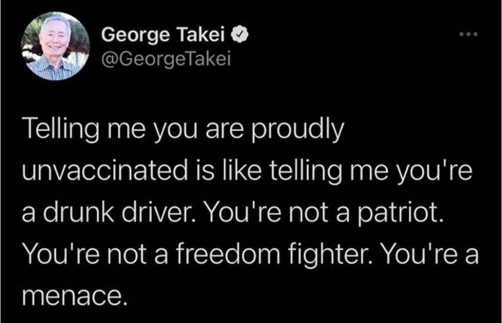 George, for the win...