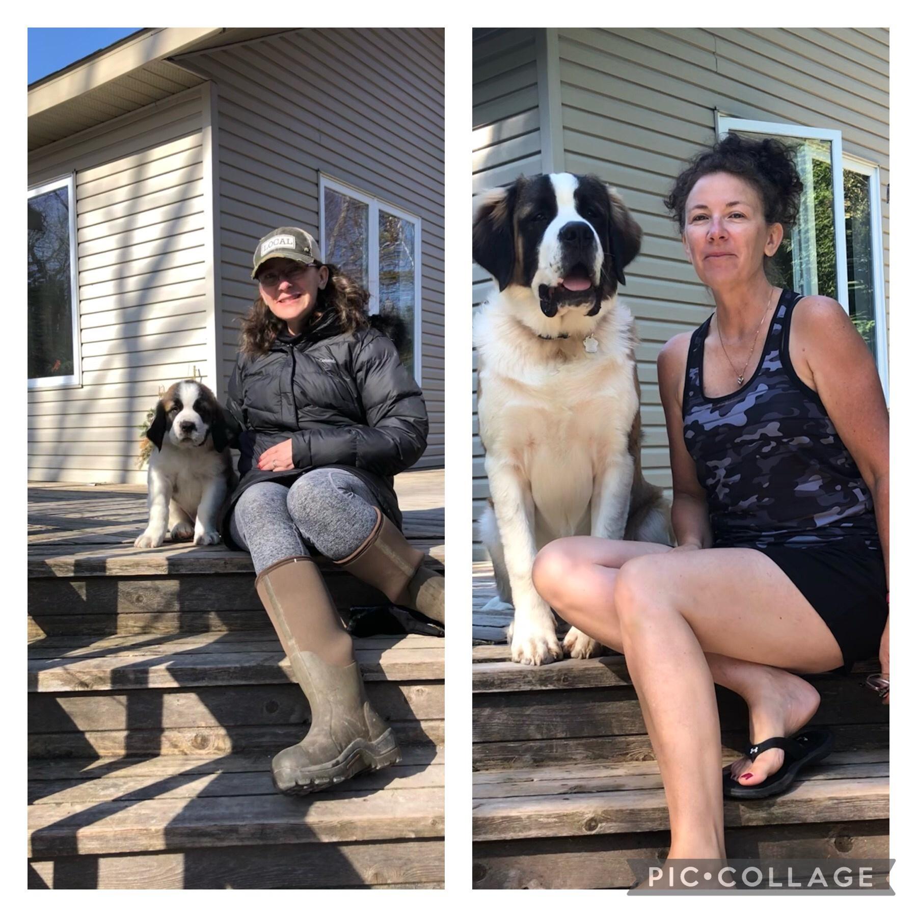 He&rsquo;s grown a lot in 6 months!