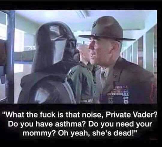 "I find your lack of war-face... disturbing."