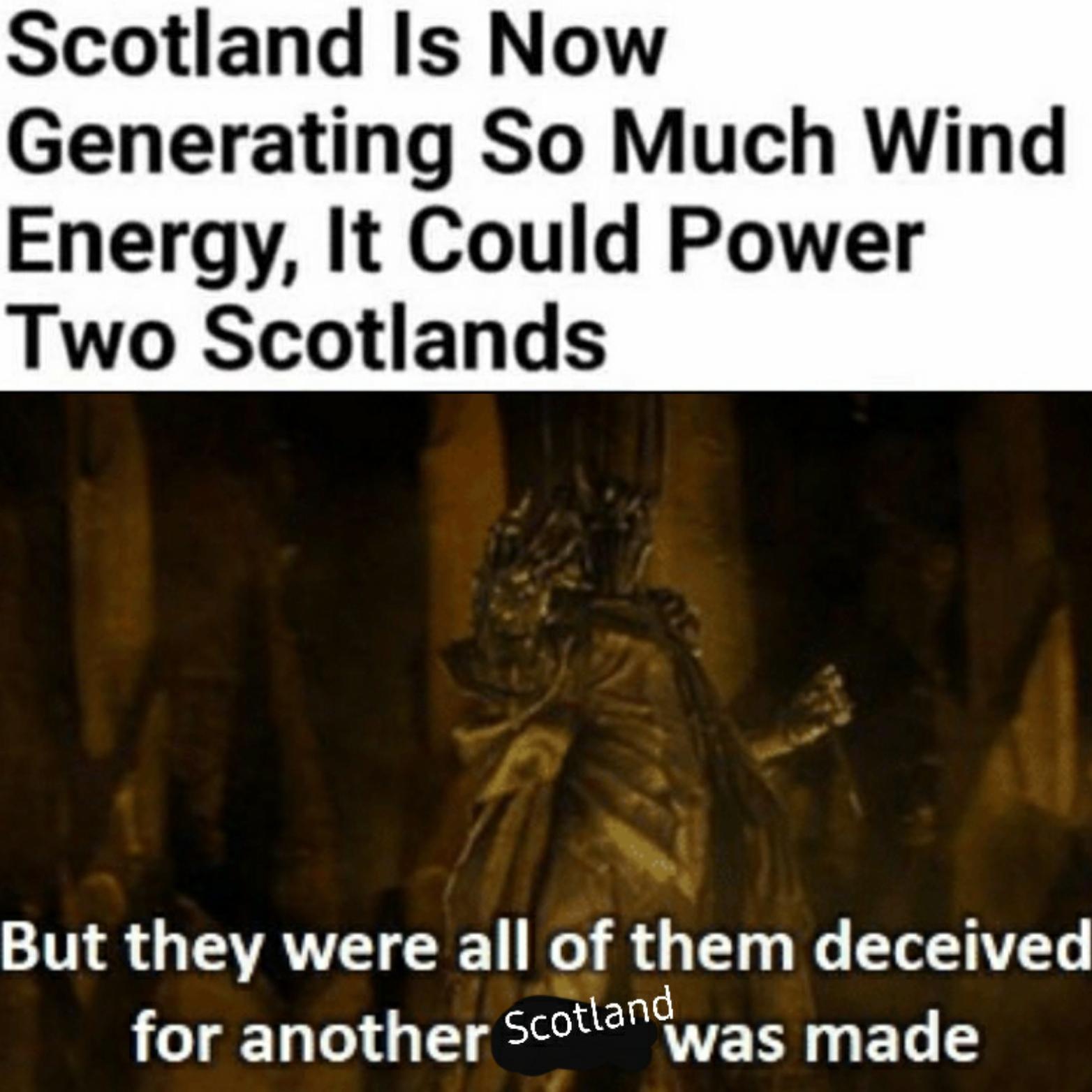 Scotland is too powerful