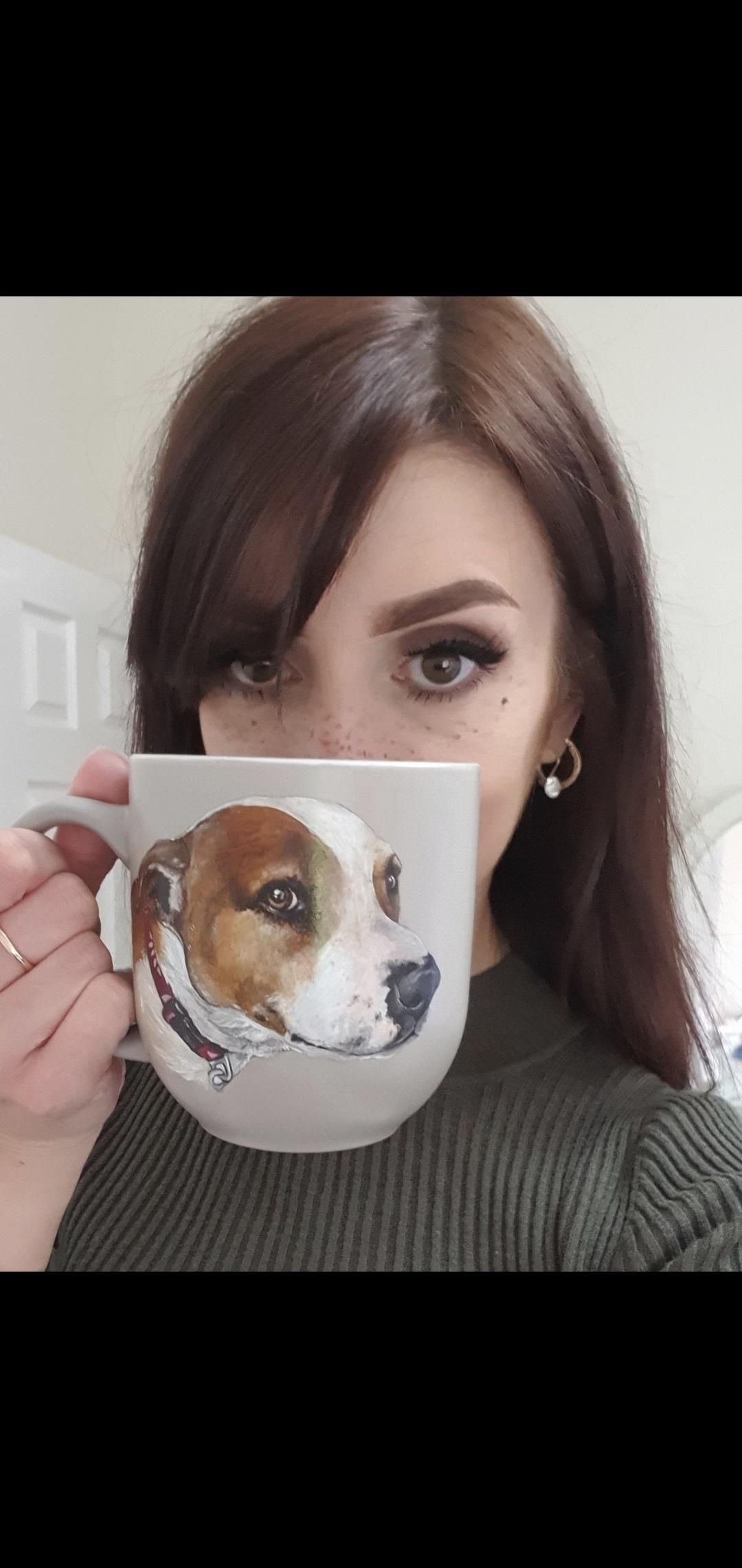 You guys were so kind last time i thought you'd like to see some more recent paintings ive done on mugs for people to use :)