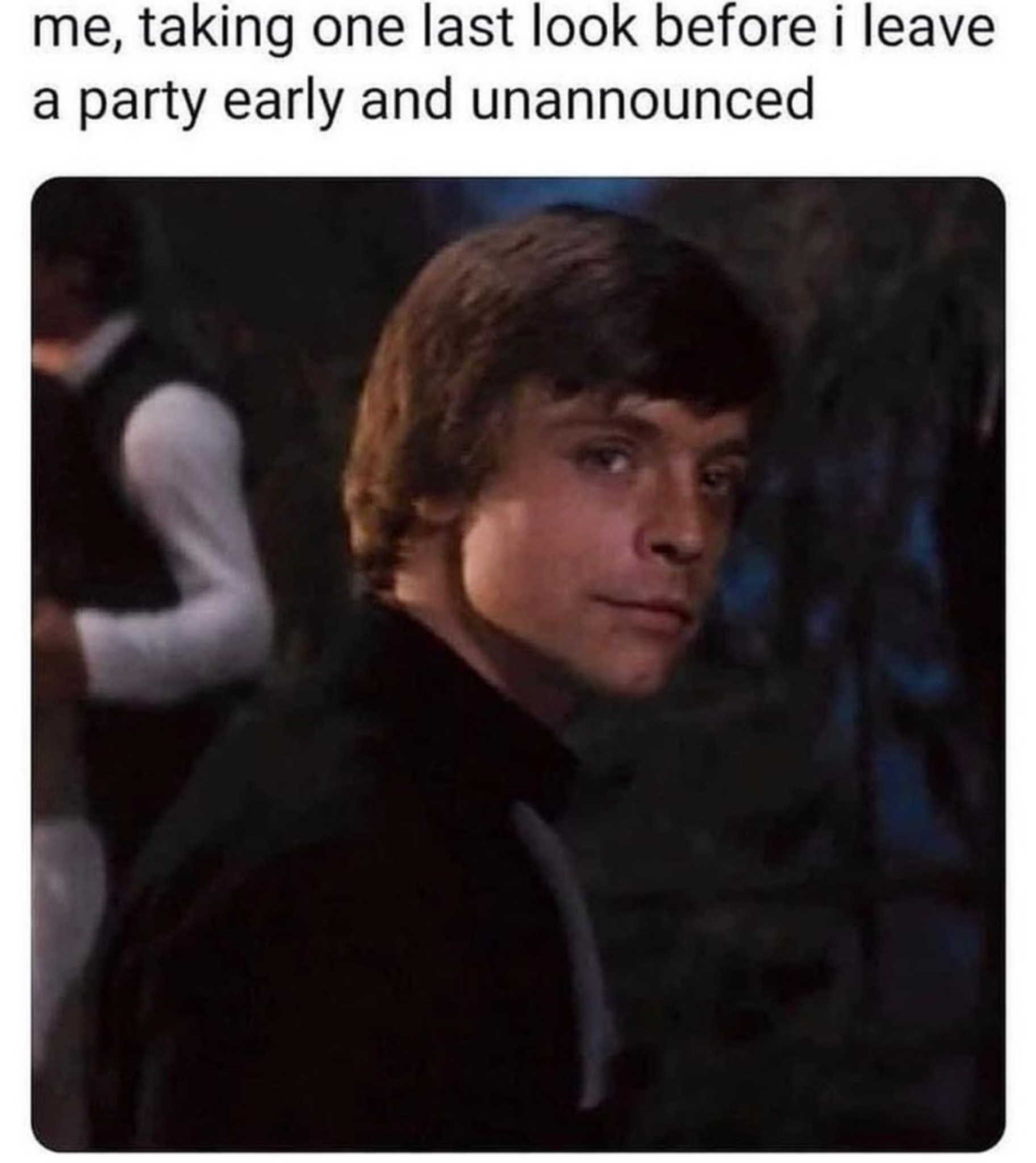 Giving them the ol Irish goodbye