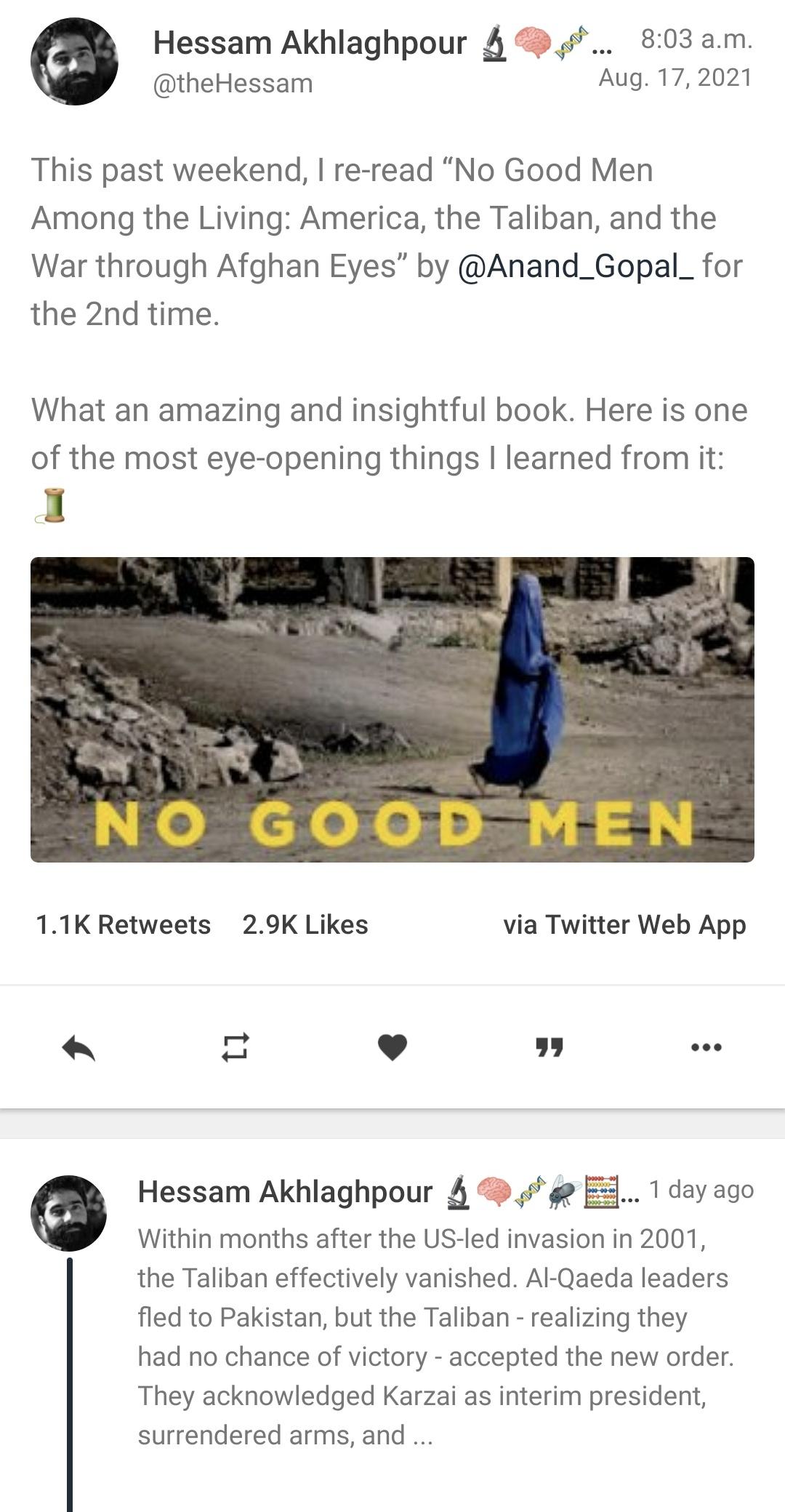 What happened in Afghanistan