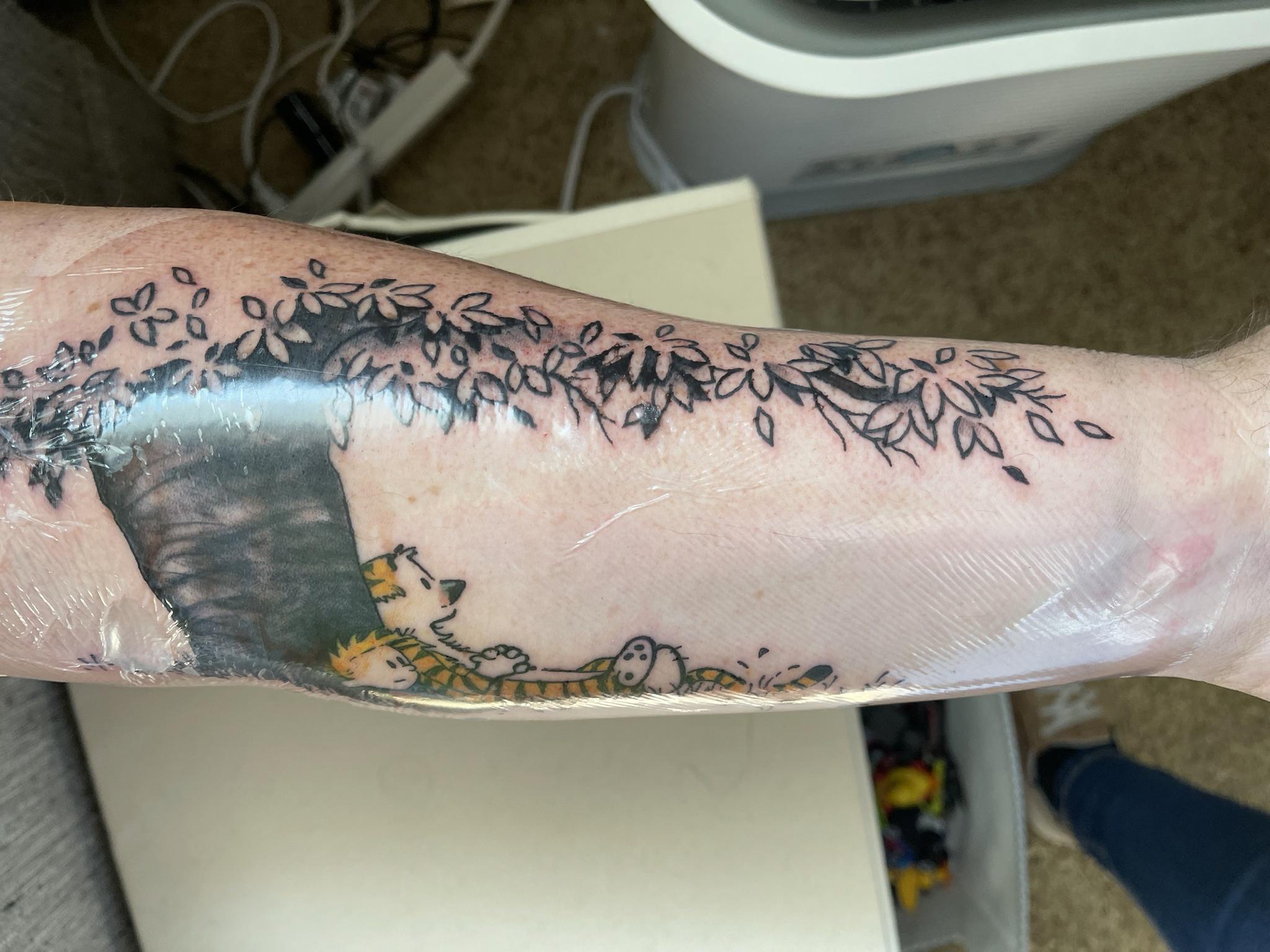Finally got my Calvin and Hobbes tattoo