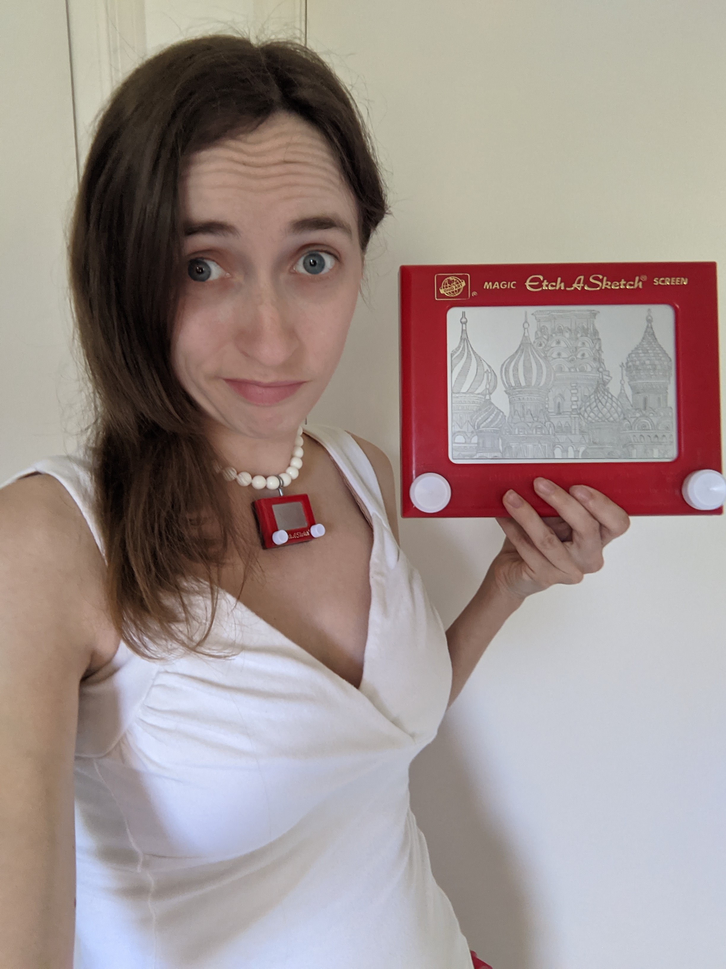 Someone shared my Etch A Sketch art on imgur today so I will claim my rightful throne as OC