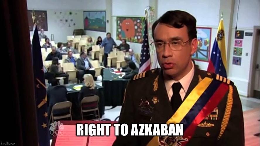 My potterhead 7yo whenever someone does something that is not quite to his liking