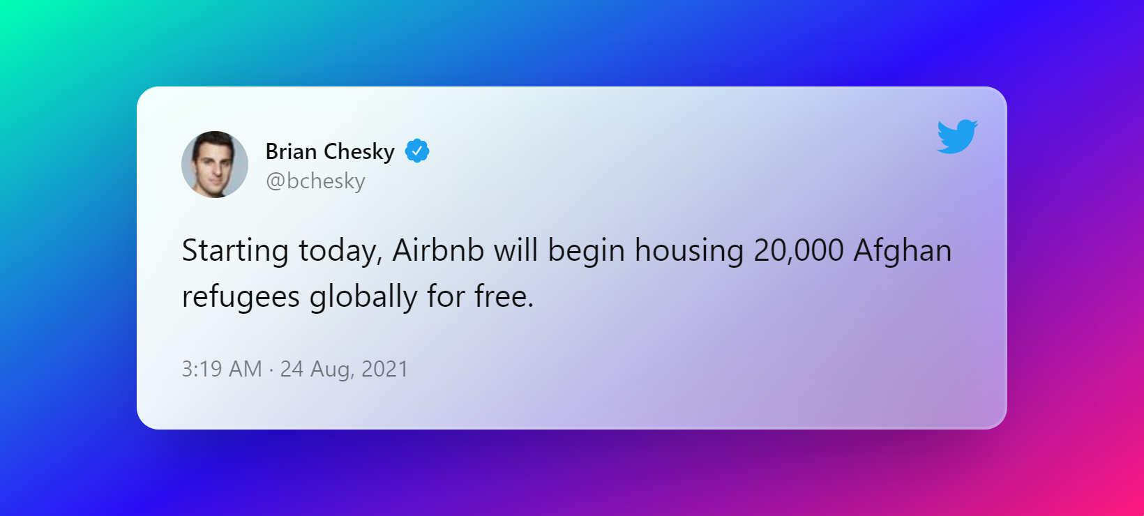 Good people to do this