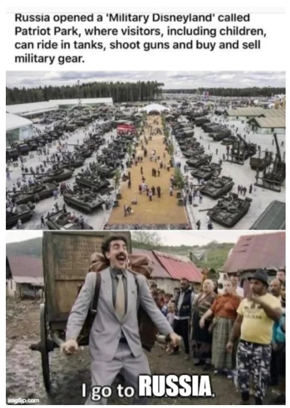 Russian Military Disneyland