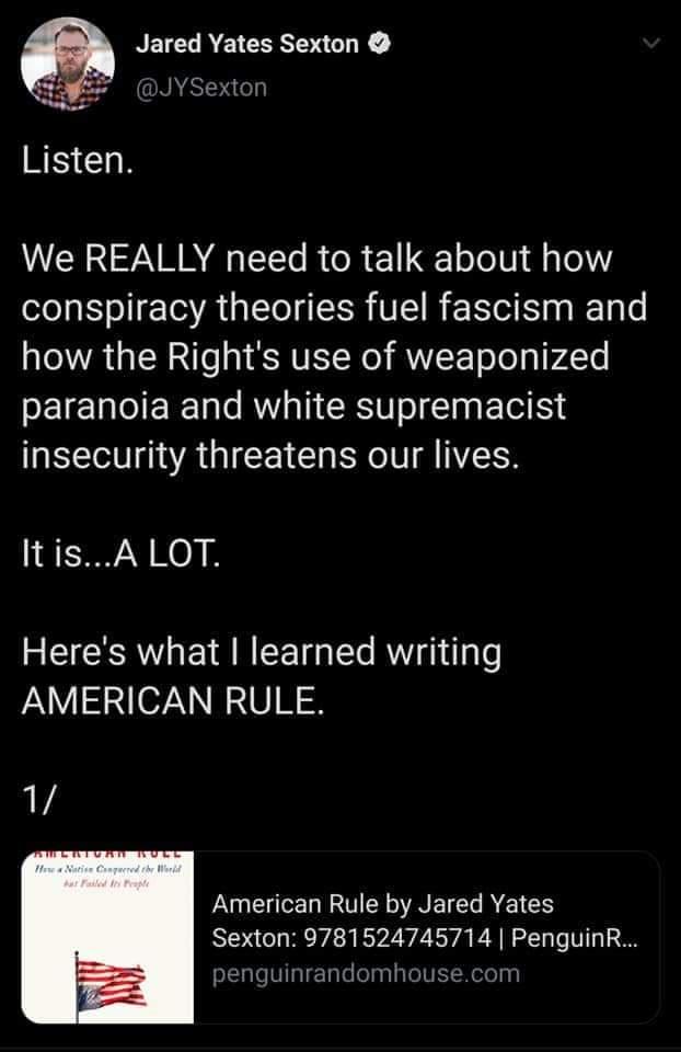 Weaponized conspiracy isn't new, what they're doing now is what they've always done.