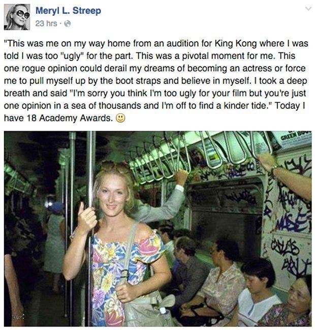 Motivation/Inspiration from Meryl