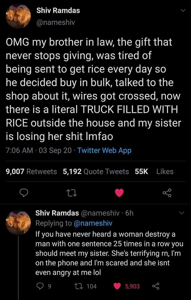 The rice saga