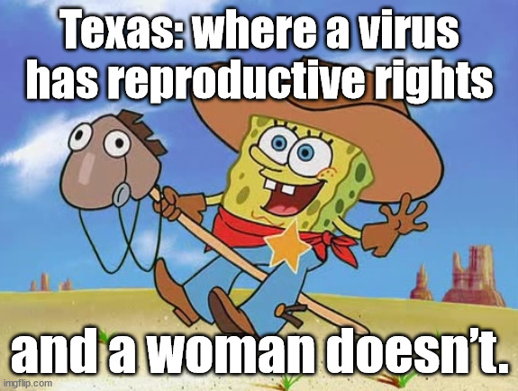 Even the dissonance is bigger in Texas