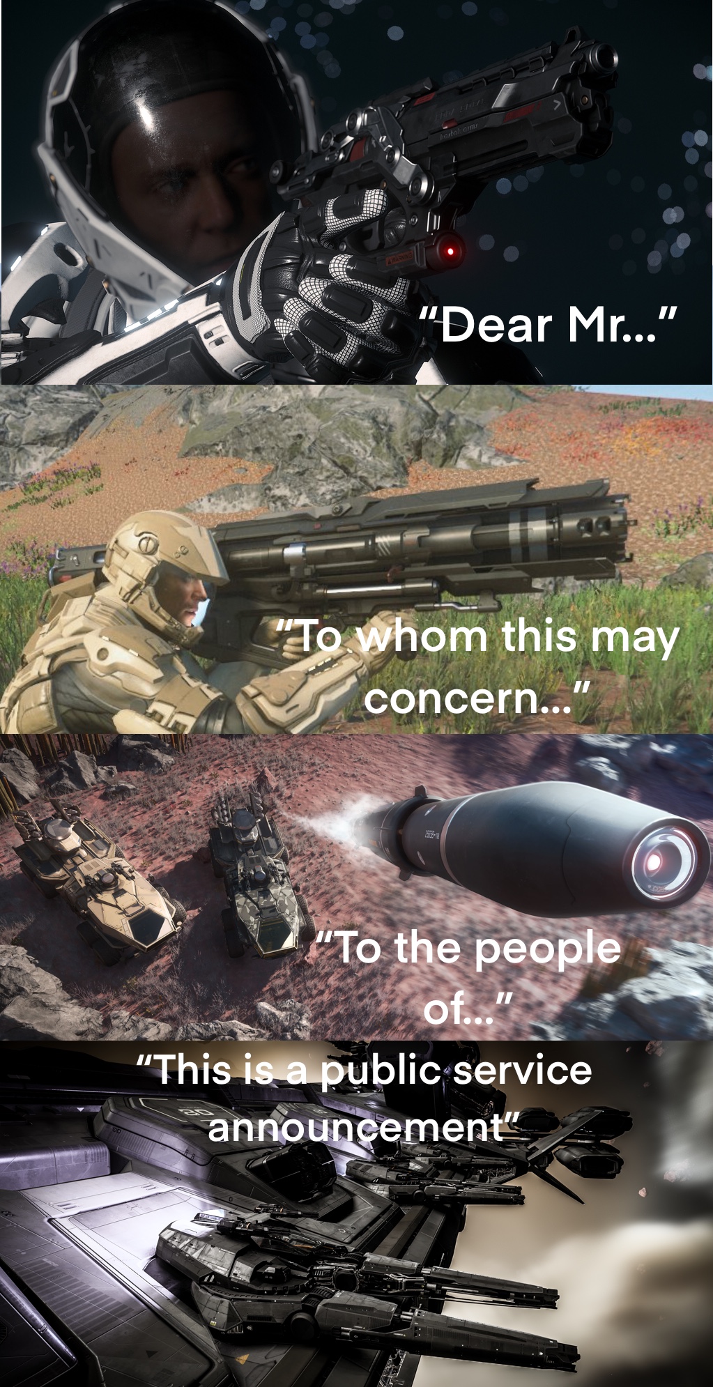 &ldquo;This Is a public service announcement..&rdquo;