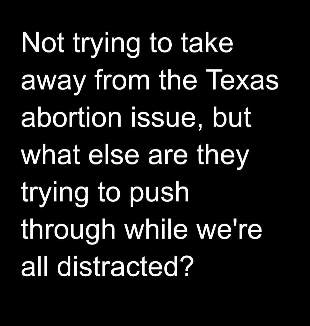 Don't get too distracted