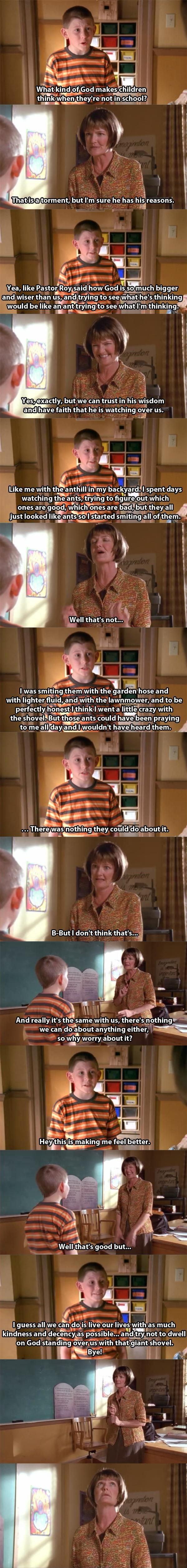 And that's why Dewey was my favourite.
