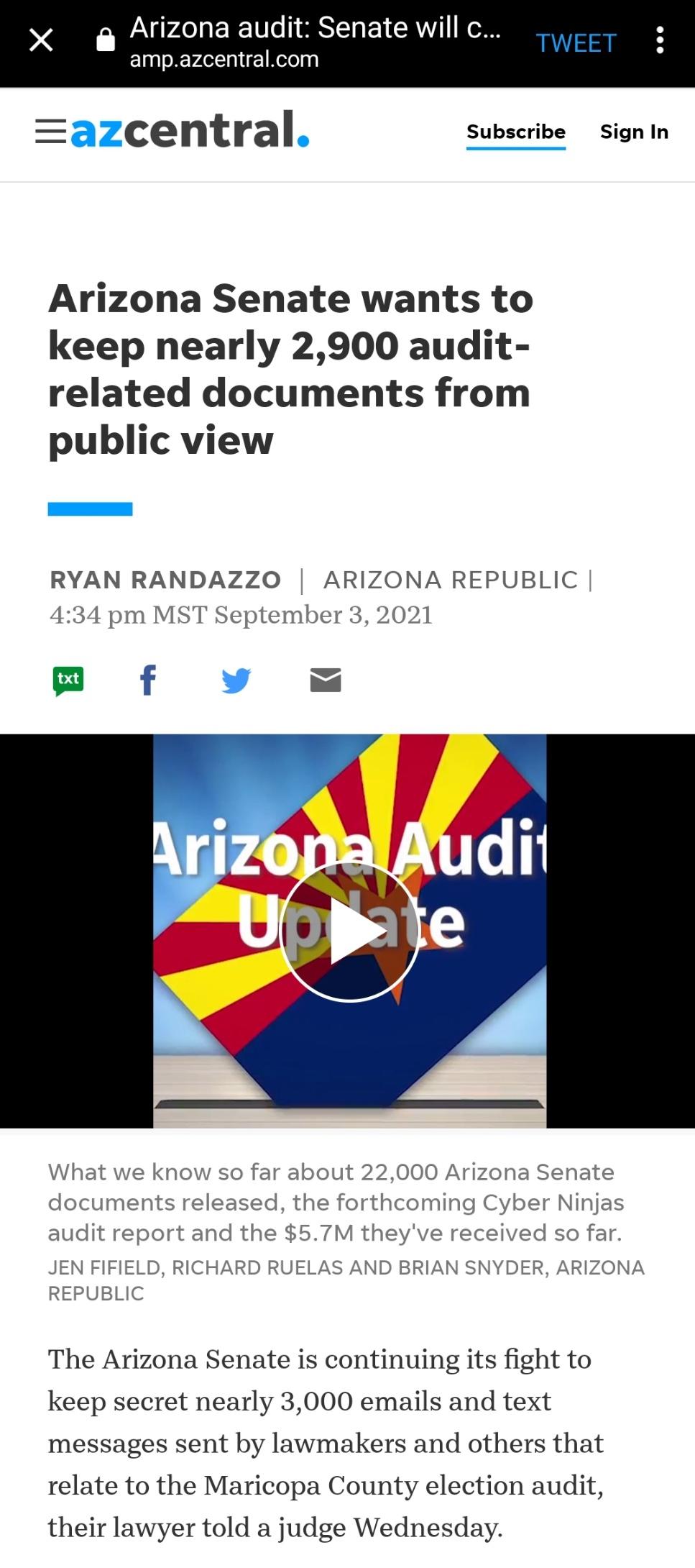 Any excuse to avoid oversight.