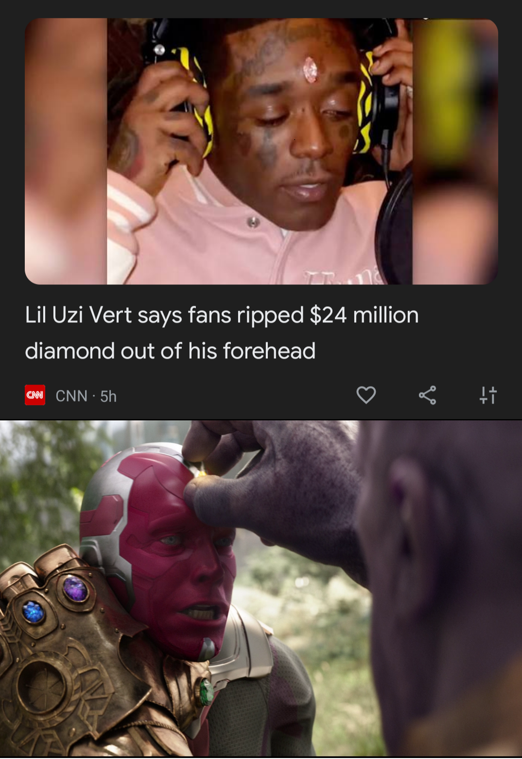 How he is going to describe this going down in the dramatic retelling