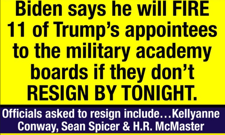 Good for Joe.&nbsp; Just a bit of house cleaning.