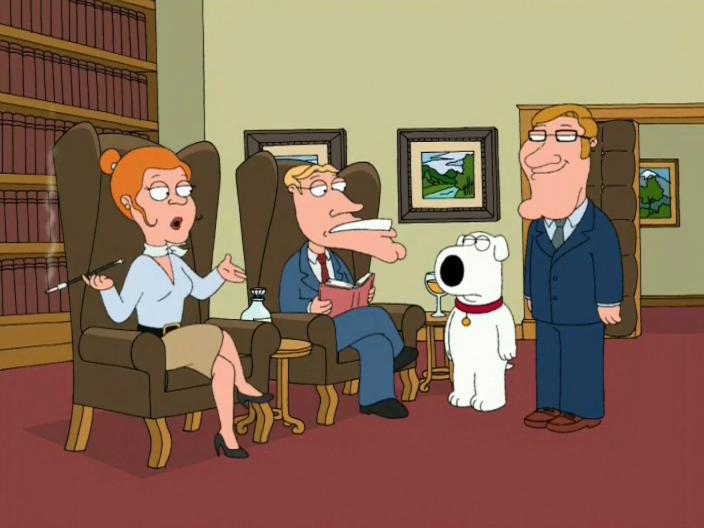 Useless uncessarily long musing I had in the shower: Brian Goes Back to College is when family guy changed