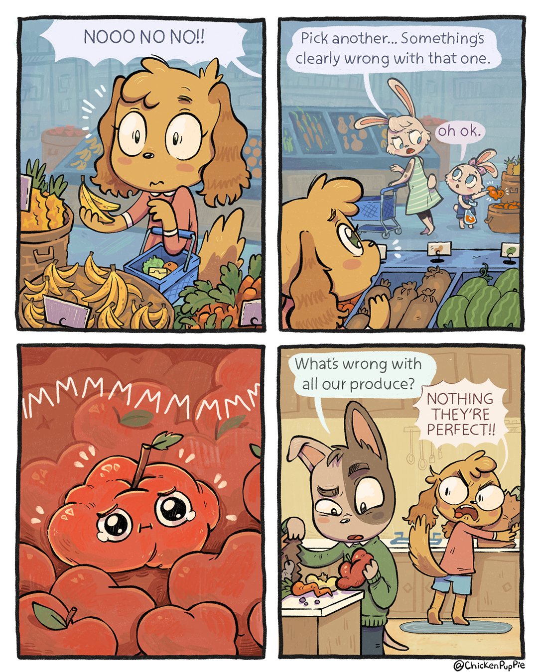 Picking perfect fruit