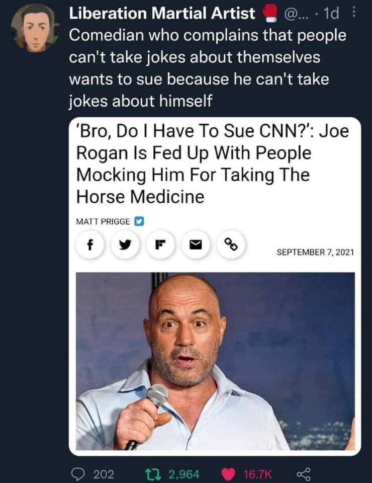 More like Joe ROGAINE amirite?!