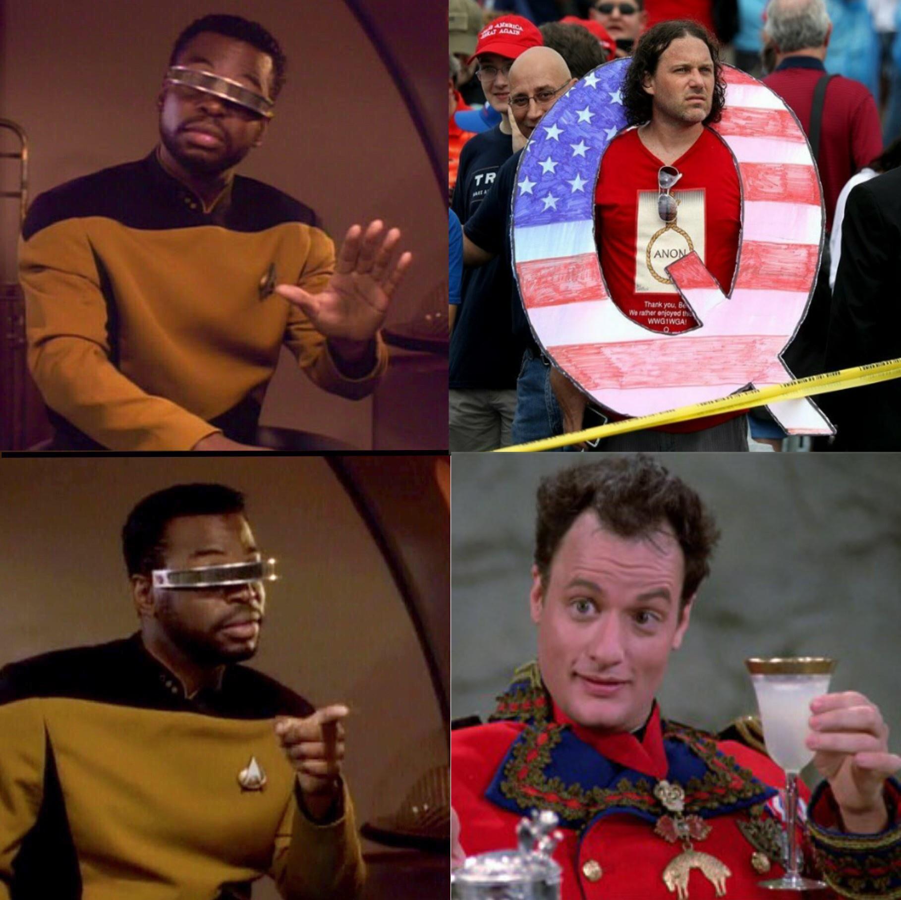 Oh I'm into Q, alright. No, not *that* Q...