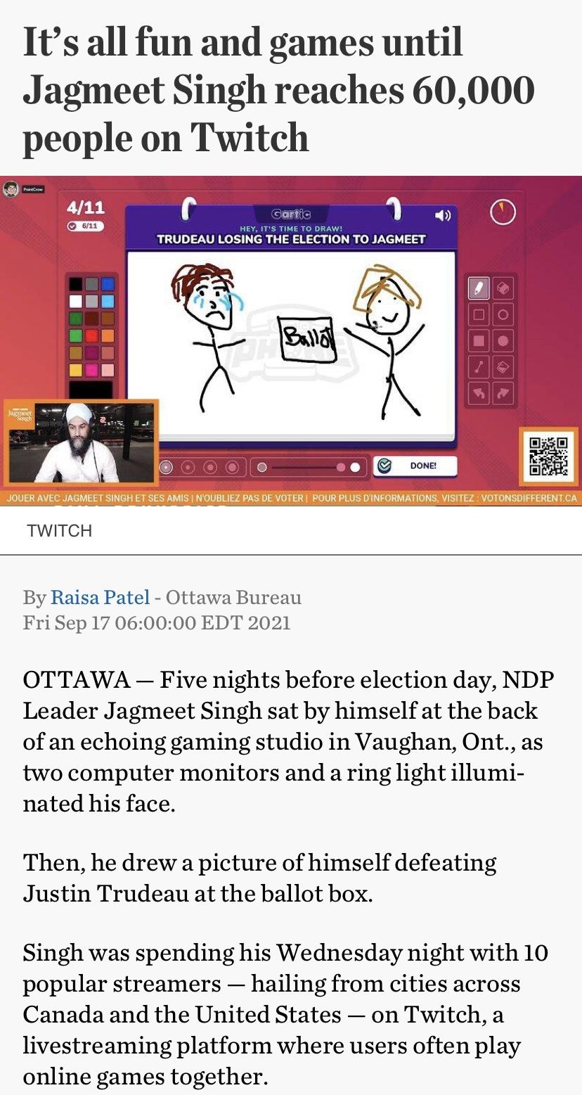 Go Jagmeet Singh