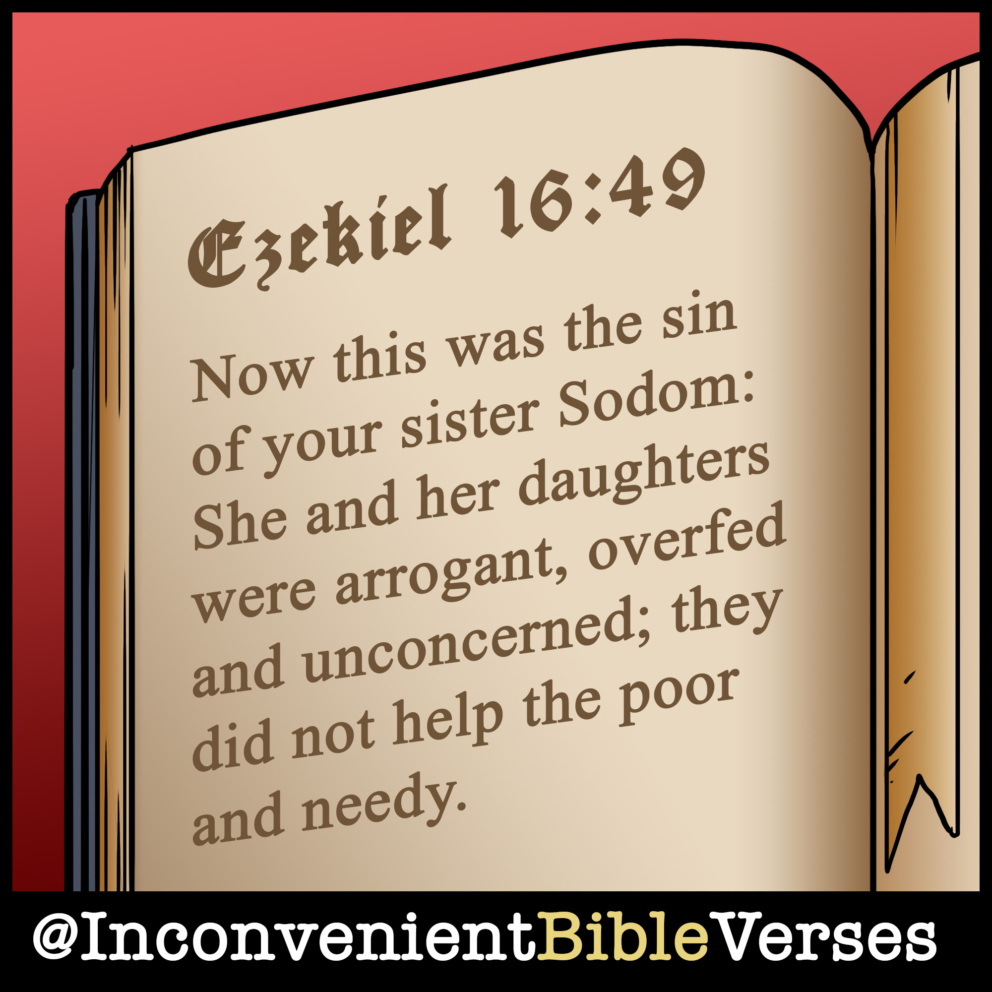 Christians pretend these verses don't exist.