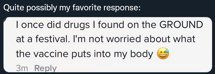 When anti-vaxxers play the &ldquo;side effects&rdquo; card-