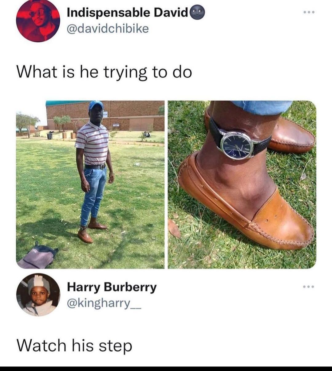 Good wishes for the man