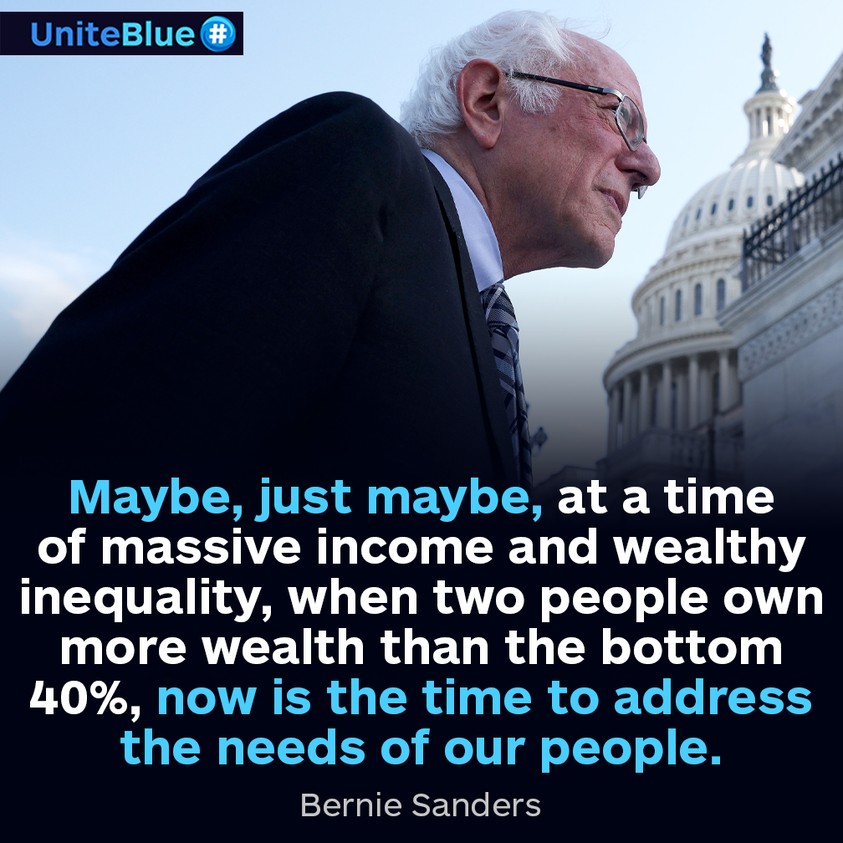 Thank God for Bernie