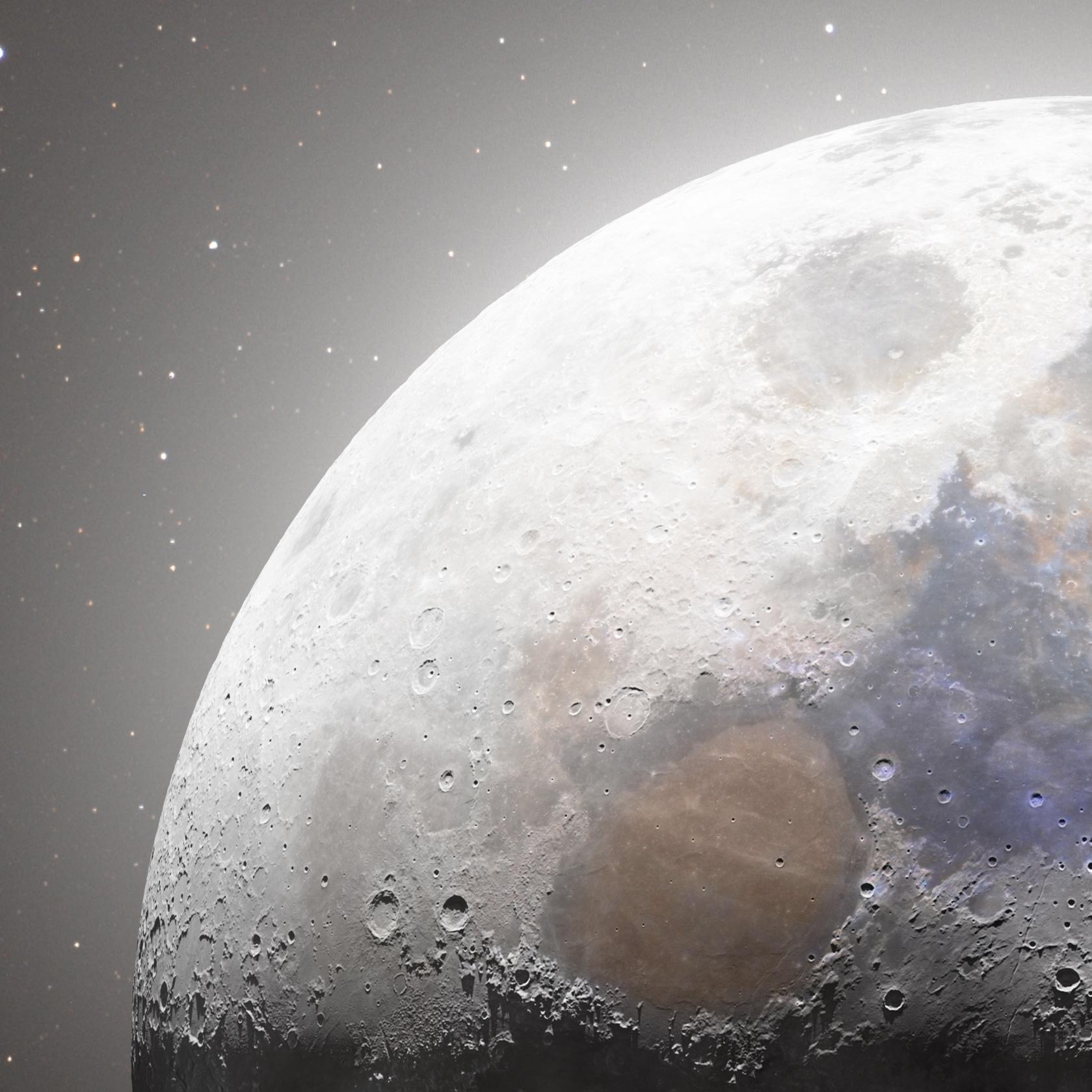 Made this detailed picture of the Moon by recording almost 20,000 snapshots from my balcony (zoom in!)