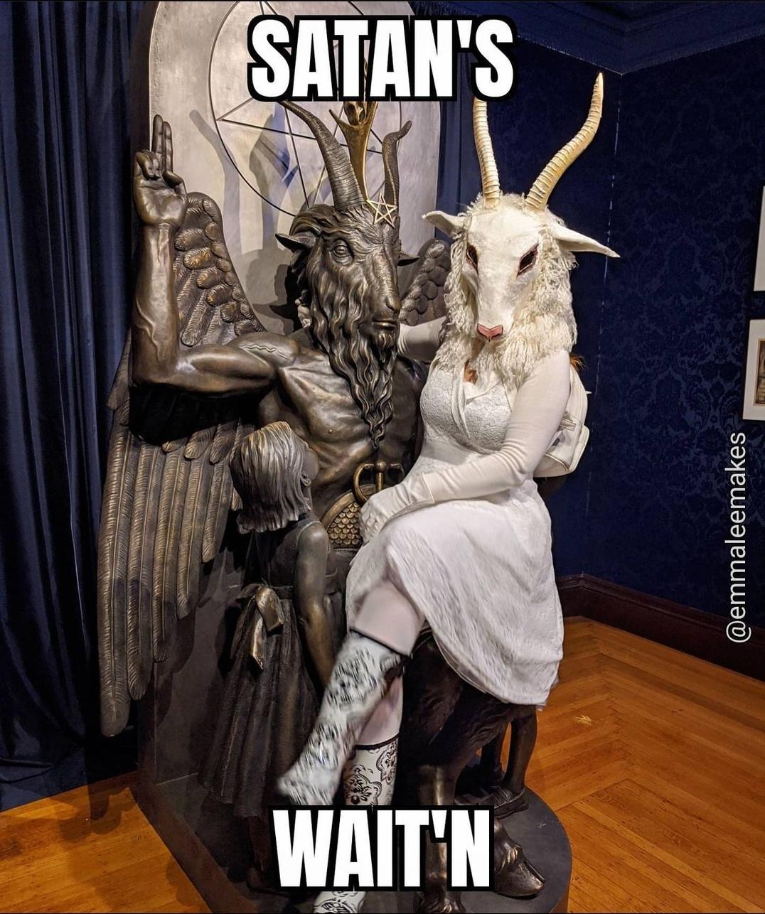 I made this mask for Halloween and now sometimes people make memes of my pictures.