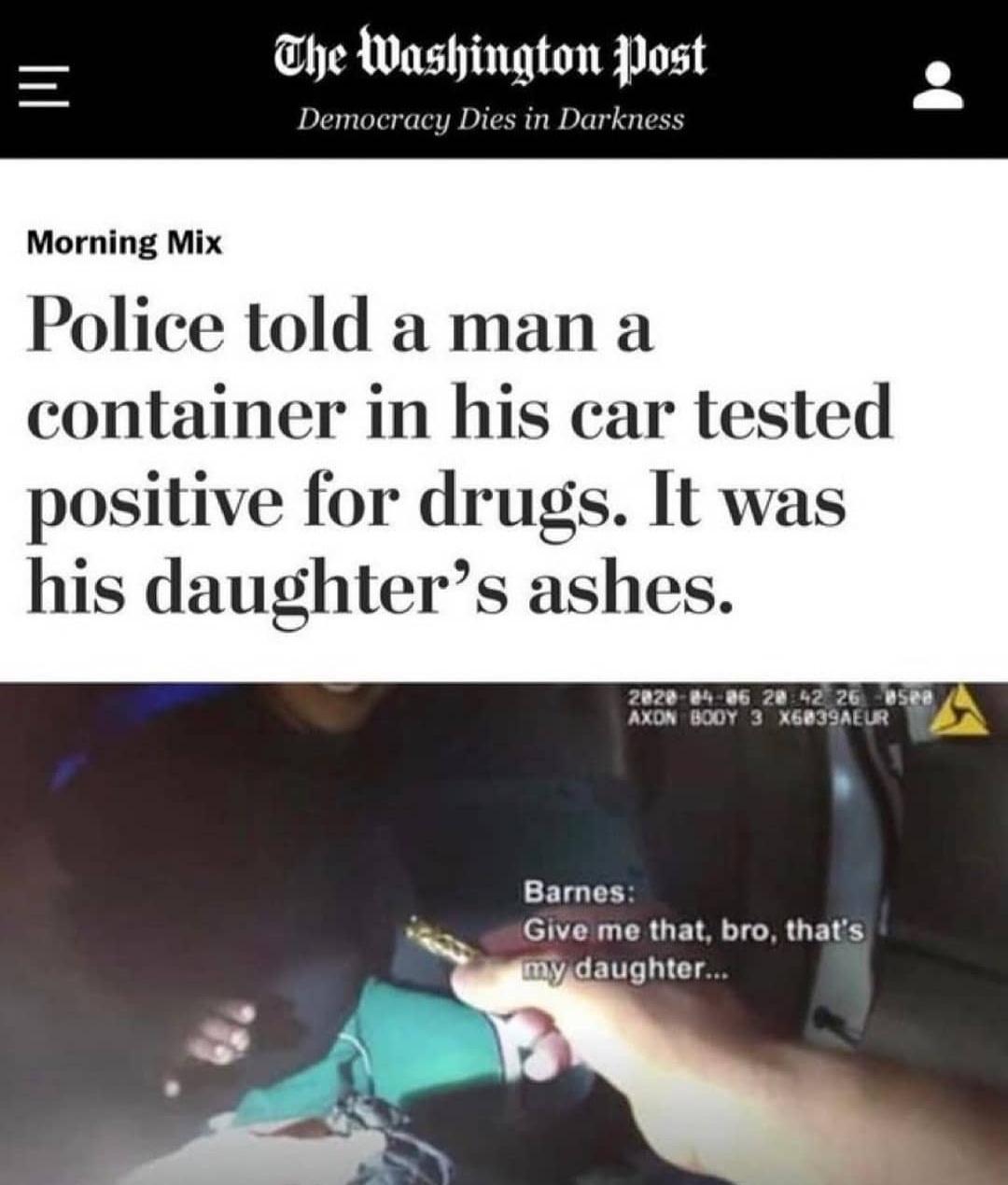 His daughter has some explaining to do